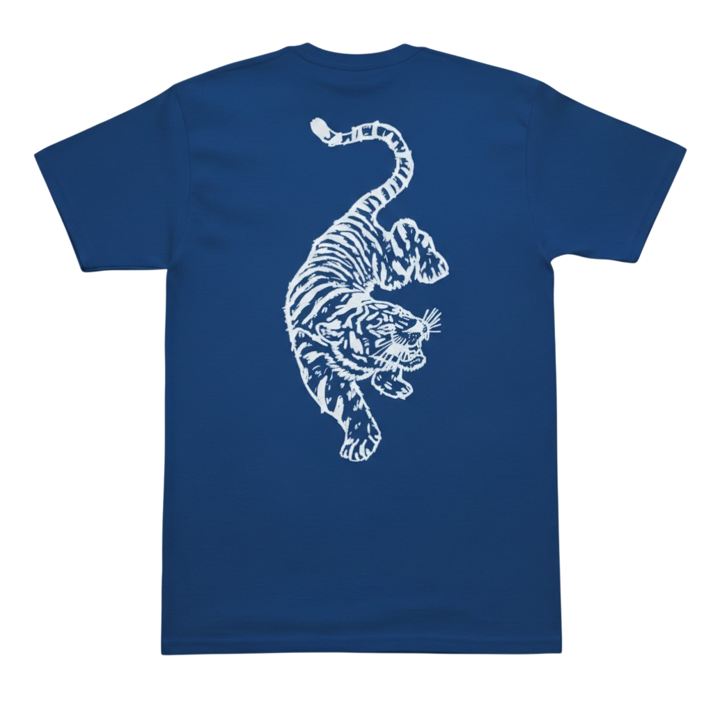 Camiseta Salven al Tigre - Azul
