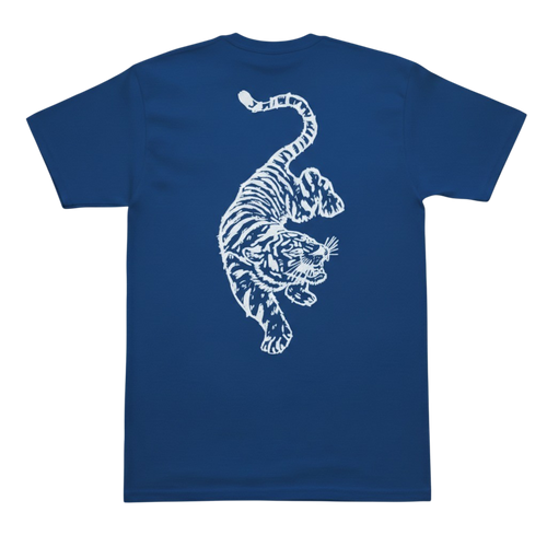 Camiseta Salven al Tigre - Azul